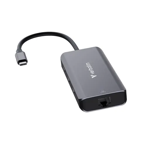 Hub USB, Verbatim USB-C Essentials Multiport Hub 6 Port with RJ45 - 2