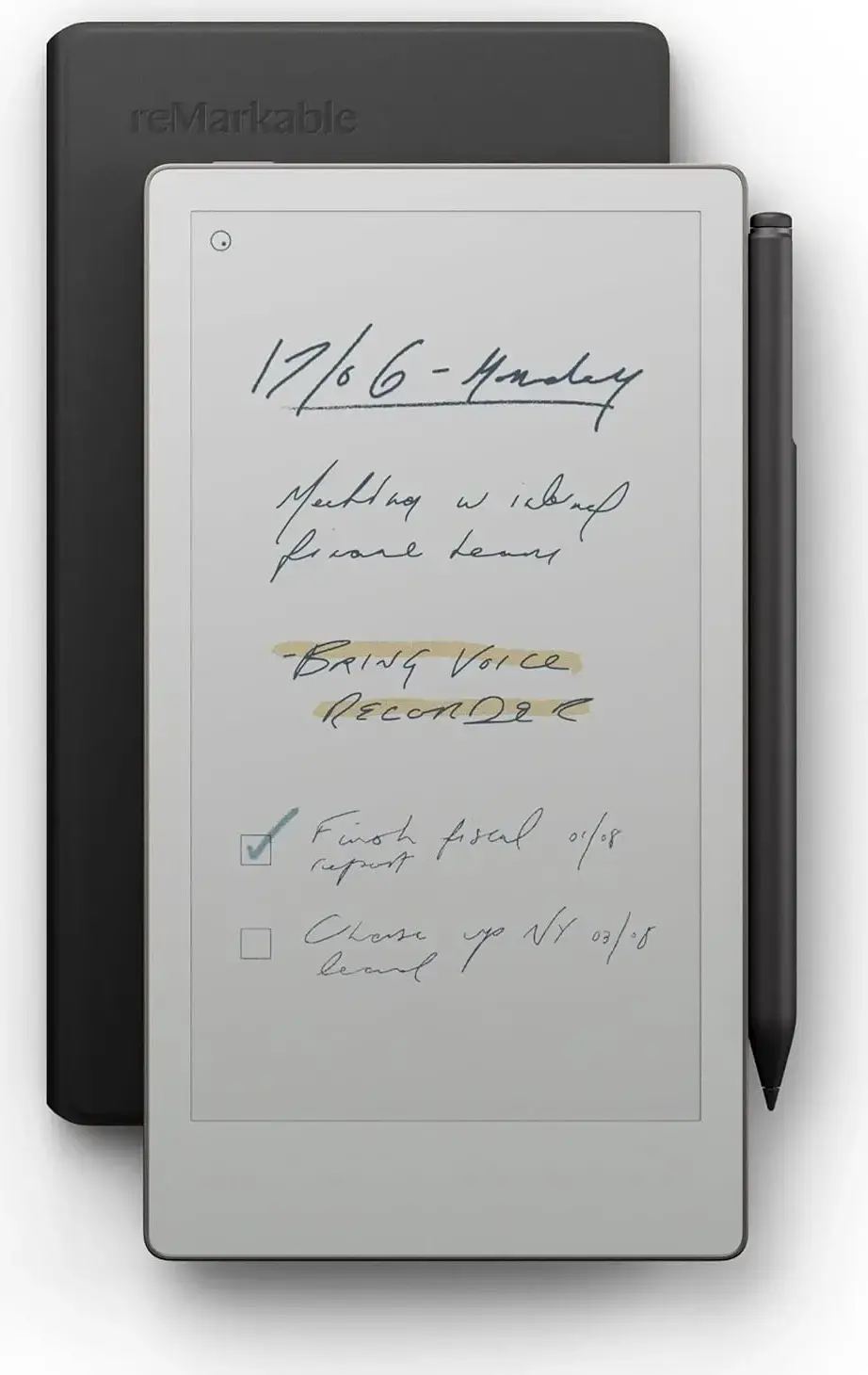 Tablet ReMarkable Pro Move 7.3", με Marker plus και θήκη Book Folio Premium - image 2