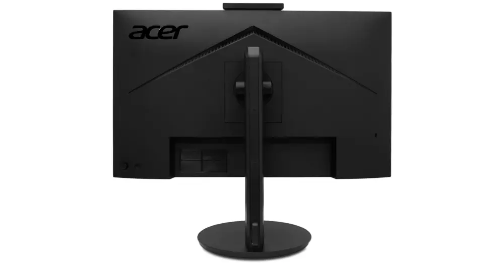 Монитор, Acer Vero CB242YD6bmiprcx, 23.8'' FHD (1920x1080), IPS, 120Hz, 100M:1, 250nits, 4ms (GTG)/1ms(VRB), AdaptiveSync, VGA, HDMI, DP, Audio In/Out, ZeroFrame, Speakers, Adj.WebCam 5M/Mic array, Energy Class B, TCO, Black, 3Y - image 5