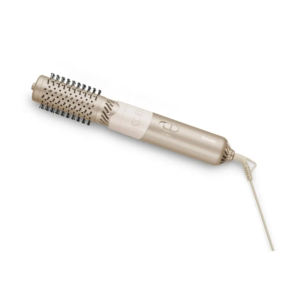 Електрическа четка за коса, Beurer HT 85 Rotaiting hot air brush, ionic function, caremic coating, 2 interchangeable attachments: Heated brush and curling brush, 2 heat settings & cold air setting