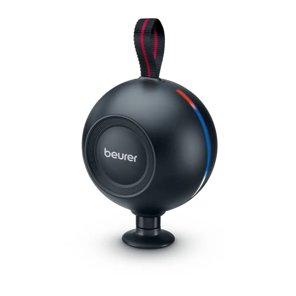 Масажор, Beurer MG 101 SensorBoost, Integrated pressure sensor, Ergonomically shaped, 5 massage attachments, 5 intensity levels, Lithium-ion battery, black