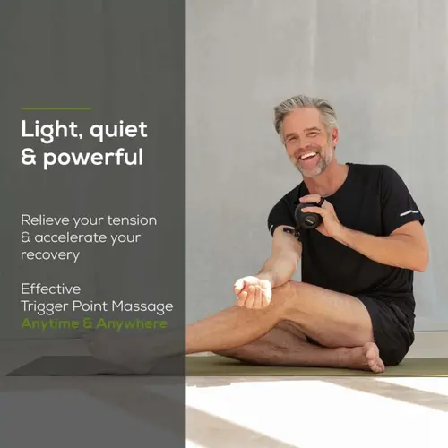 Масажор, Beurer MG 101 SensorBoost, Integrated pressure sensor, Ergonomically shaped, 5 massage attachments, 5 intensity levels, Lithium-ion battery, black - image 2