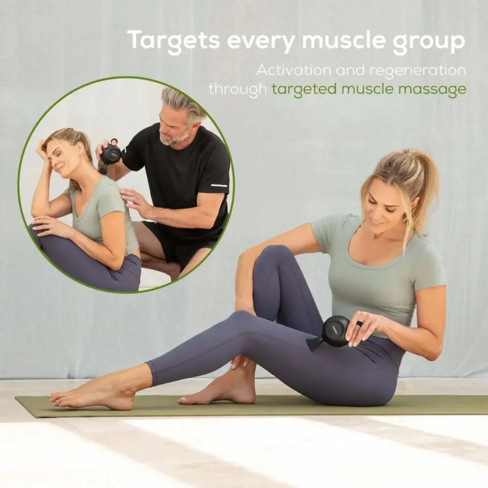 Масажор, Beurer MG 101 SensorBoost, Integrated pressure sensor, Ergonomically shaped, 5 massage attachments, 5 intensity levels, Lithium-ion battery, black - image 4