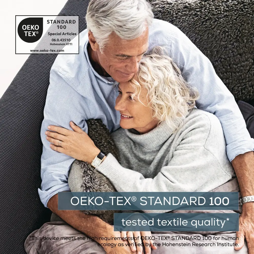 Термоподложка, Beurer HK SE Cosy and soft heat pad; 3 temperature settings, automatic switch off after 90 min; washable on 30°; Gray - image 4