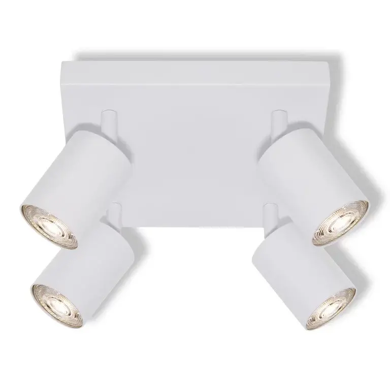 LED ОСВЕТИТЕЛНО ТЯЛО SPOT ELEMENTAL WHITE 4XGU10 PLATE WHITE LEDVANCE - image 2