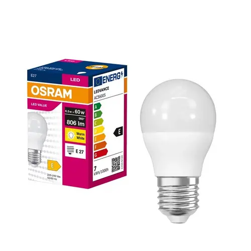 LED ΛΑΜΠΑ VALUE CLP60 806lm/827 E27 LEDVANCE - 1
