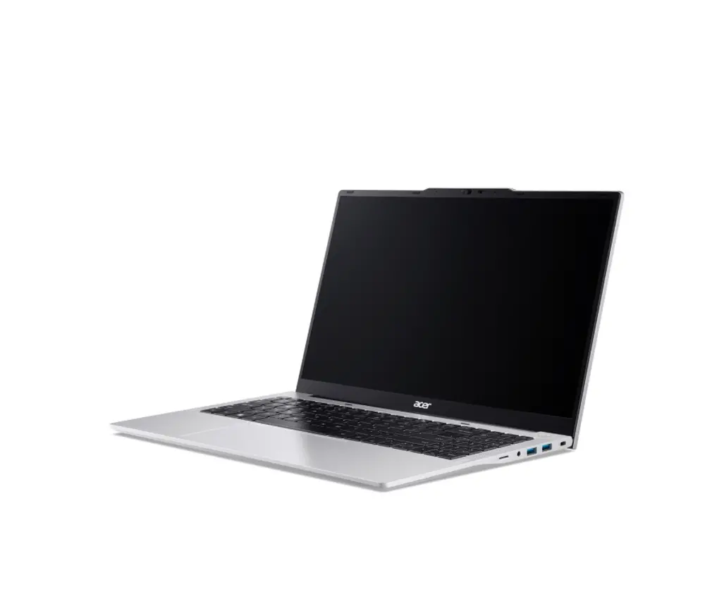Лаптоп, Acer Aspire Lite 15, AL15-72P-73MN, Intel Core i7-13620H (up to 4.9GHz, 24MB), 15.6" FHD (1920x1080) IPS, 16GB DDR5, 512GB PCIe SSD, Intel UHD Graphics, HD Cam, WiFi 6 ax, BT 5.1, No OS, Pure Silver