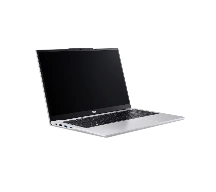 Лаптоп, Acer Aspire Lite 15, AL15-72P-73MN, Intel Core i7-13620H (up to 4.9GHz, 24MB), 15.6" FHD (1920x1080) IPS, 16GB DDR5, 512GB PCIe SSD, Intel UHD Graphics, HD Cam, WiFi 6 ax, BT 5.1, No OS, Pure Silver - image 1