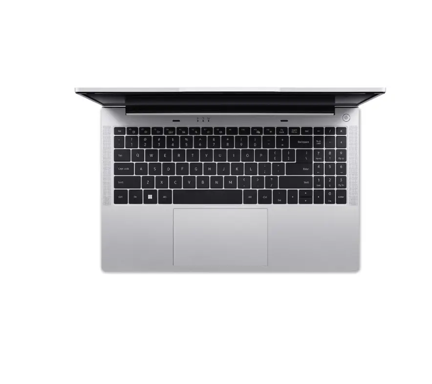 Лаптоп, Acer Aspire Lite 15, AL15-72P-73MN, Intel Core i7-13620H (up to 4.9GHz, 24MB), 15.6" FHD (1920x1080) IPS, 16GB DDR5, 512GB PCIe SSD, Intel UHD Graphics, HD Cam, WiFi 6 ax, BT 5.1, No OS, Pure Silver - image 3