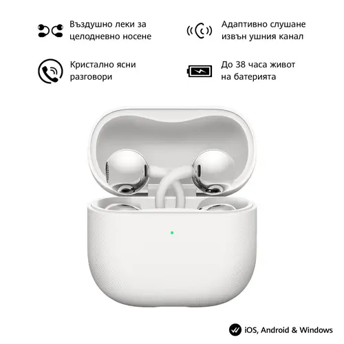 Слушалки, Huawei FreeClip 2 Robin-T10 White Слушалки, Huawei FreeClip 2 Robin-T10 White