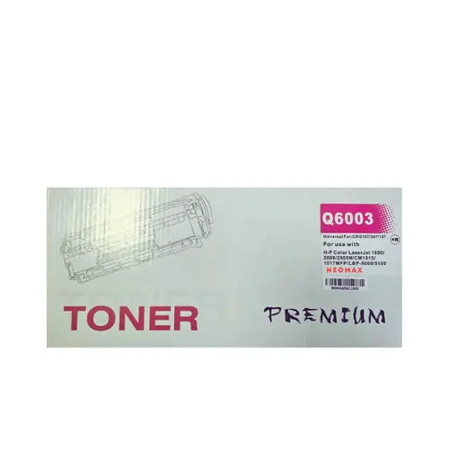 CARTUȘ UNIVERSAL PENTRU HP Color LaserJet 1600/2600/2605/CM1015/CM1017/CANON LBP 5000/5100 - Magenta - Q6003A - PN HT-Q6003M - NEOMAX - 1