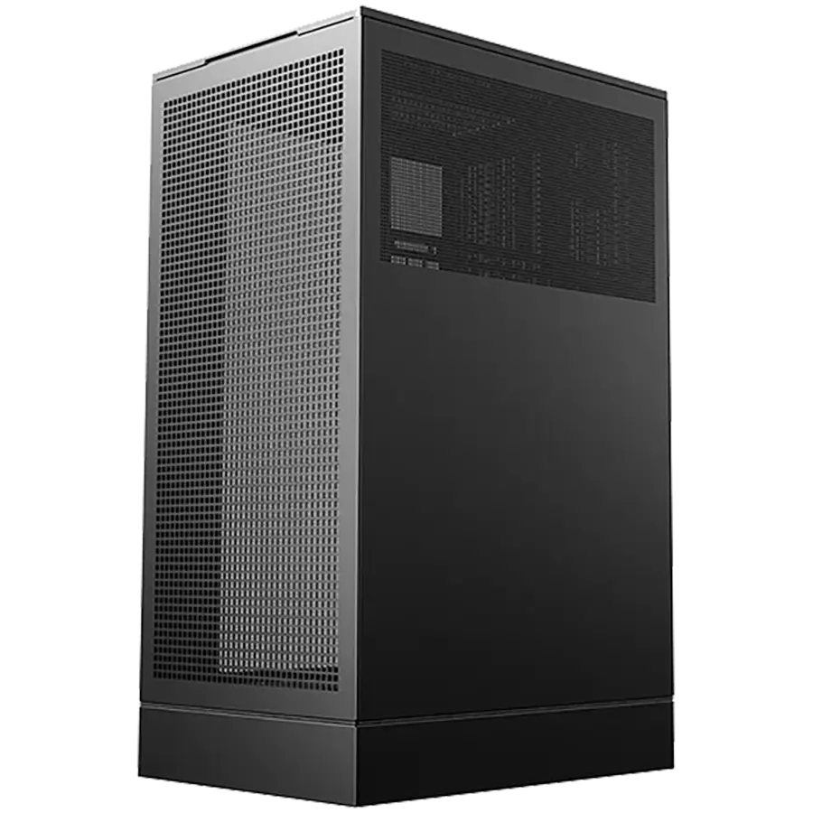 DeepCool CH270 DIGITAL, Mini Tower, Mini-ITX/Micro-ATX, 2xUSB3.0, 1xType-C Gen 2, 1xAudio/Mic, Mesh Panel, Black, R-CH270-BKNDM0-G-1, 2Y - image 3