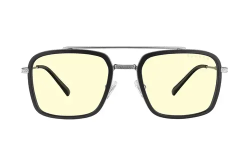 Компютърни очила GUNNAR Baron Silver - Amber - image 2