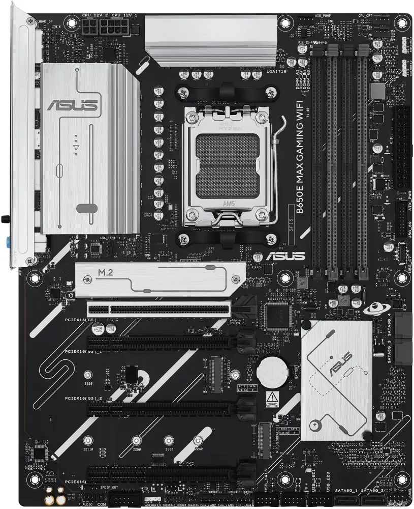 Дънна платка, Asus Prime B850 Plus Wi-Fi + Asus Prime RX 9070XT 16GB GDDR6 OC - image 1