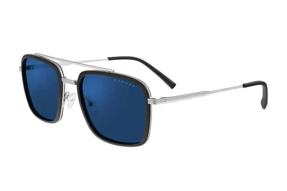 Ochelari de soare GUNNAR Baron Silver - Sunglasses - image 1