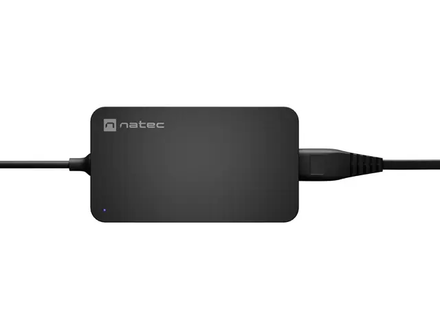 Адаптер, Natec Natec Laptop Charger Grayling GAN USB-C 65W for laptops, tablets, phones - image 2