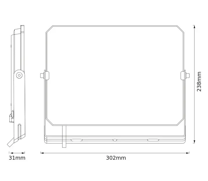 LED ПРОЖЕКТОР FLOODLIGHT LUX 100W 840 BLACK OSRAM LEDVANCE - image 3