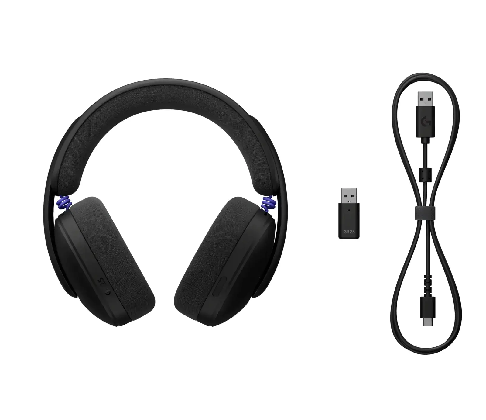 Геймърски слушалки Logitech G325 Ligthspeed Wireless, Микрофон, Черни - image 4