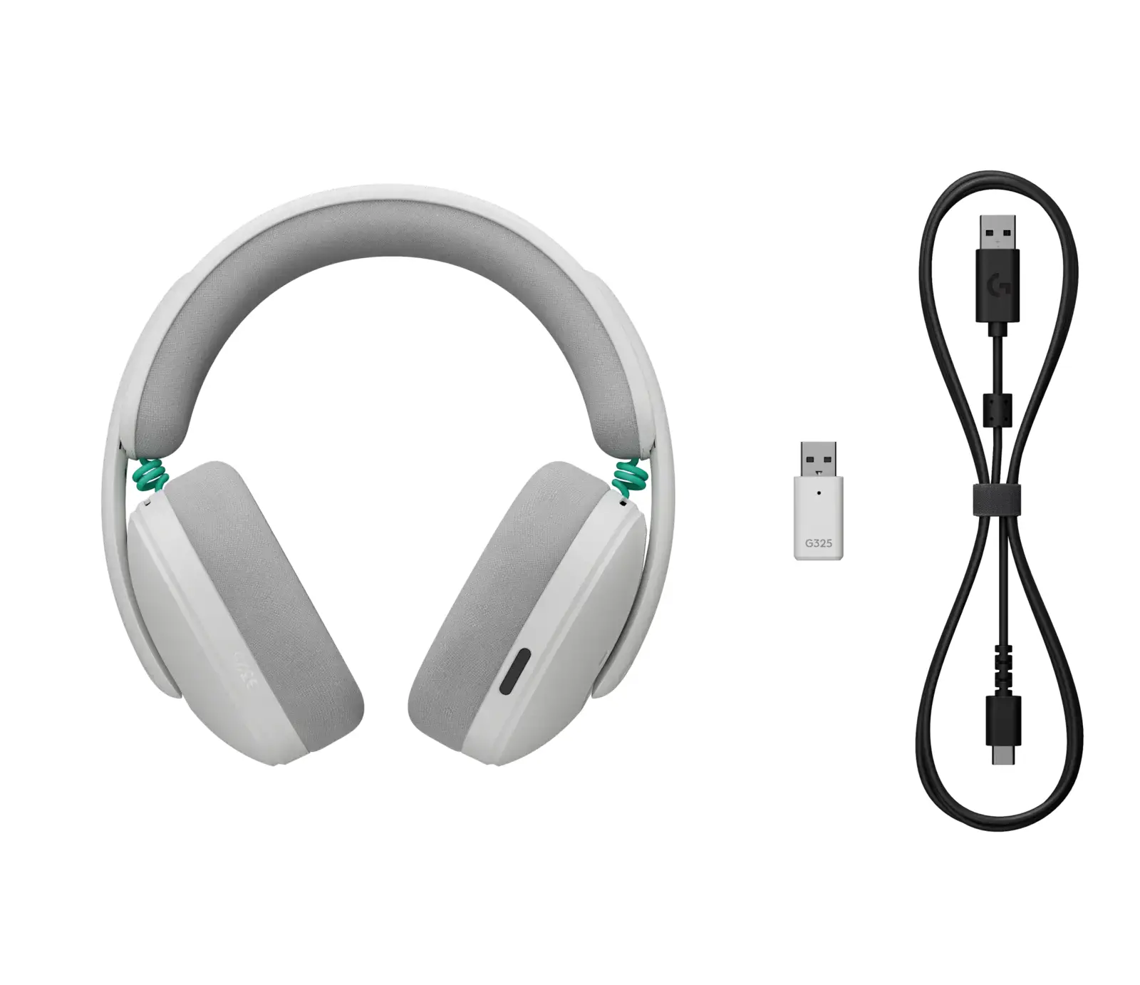 Геймърски слушалки Logitech G325 Ligthspeed Wireless, Микрофон, Бял - image 4