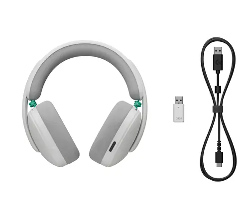 Геймърски слушалки Logitech G325 Ligthspeed Wireless, Микрофон, Бял - image 4