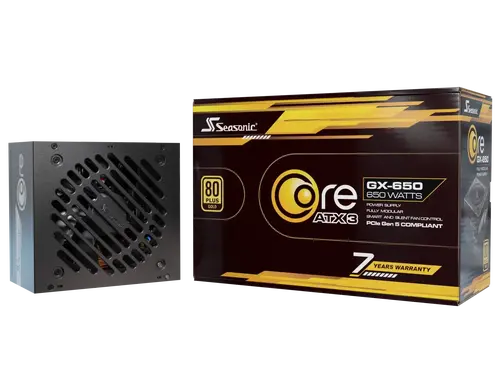 Захранване, PSU SEASONIC CORE GX-650 - image 6