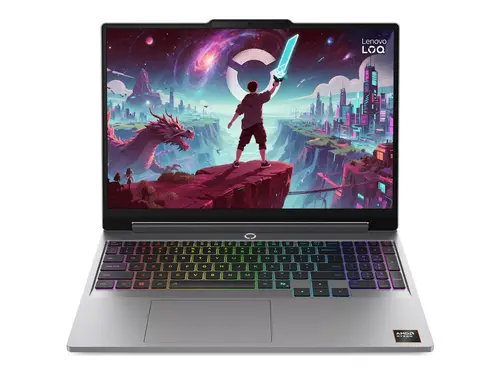 LENOVO LOQ AMD Ryzen 7 250 15.3inch WUXGA AG 165Hz 16GB DDR5 512GB PCIe RTX5050 8GB NoOS Luna Grey 3y