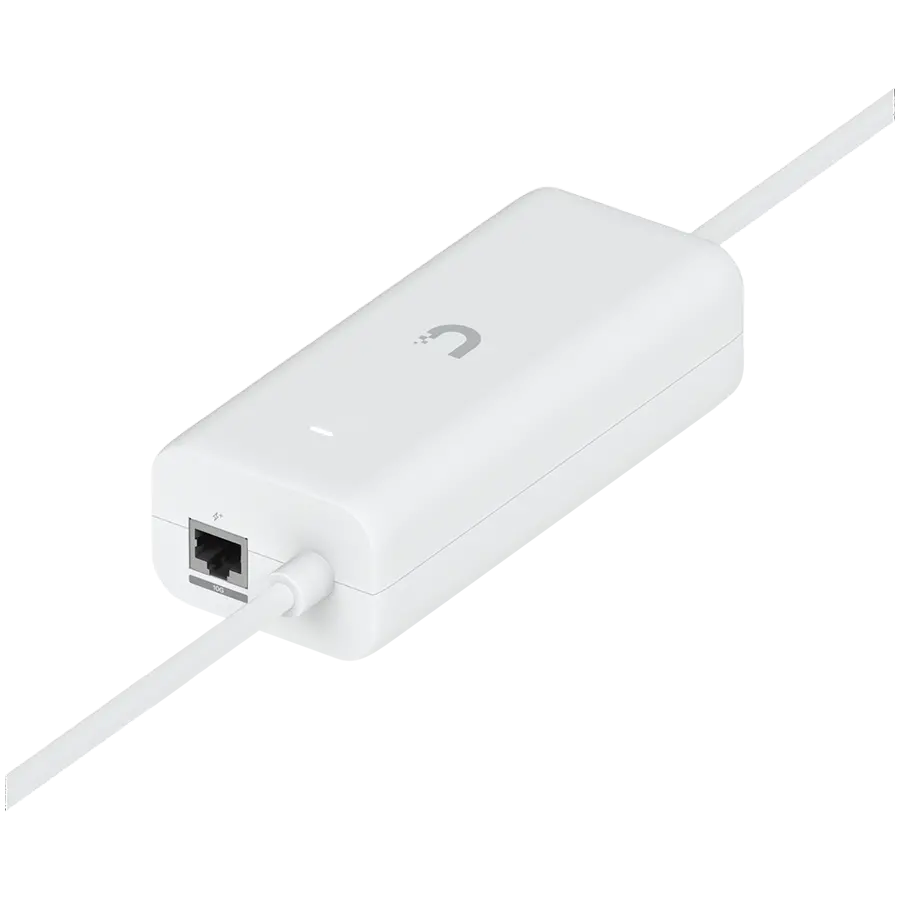 Ubiquiti UniFi UACC-PoE+-USBC AC adapter with PoE+ up to 30W for UniFi Cloud Gateway, secure and flexible mount - image 1