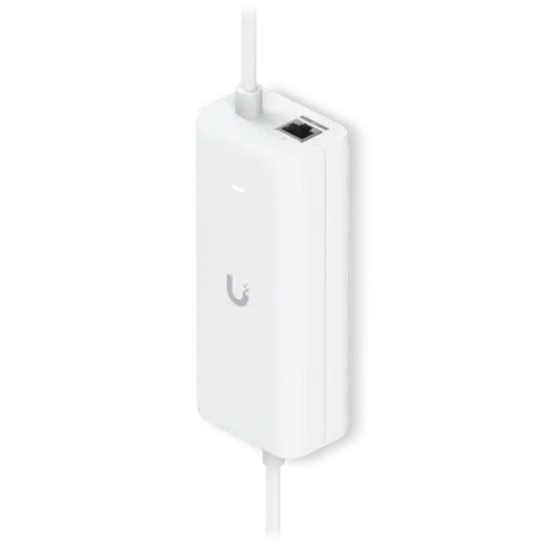 Ubiquiti UniFi UACC-PoE+-USBC AC adapter with PoE+ up to 30W for UniFi Cloud Gateway, secure and flexible mount