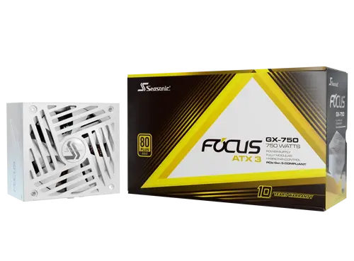 Захранване, PSU SEASONIC FOCUS GX-750 WHI - image 4