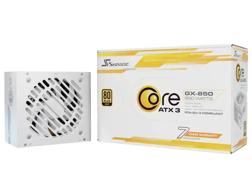 Захранване, PSU SEASONIC CORE GX-850 WHITE - image 4