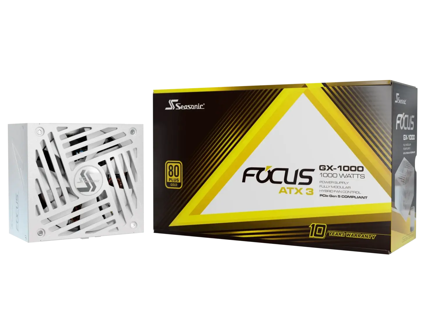 Захранване, PSU SEASONIC FOCUS GX-850 WHI - image 5