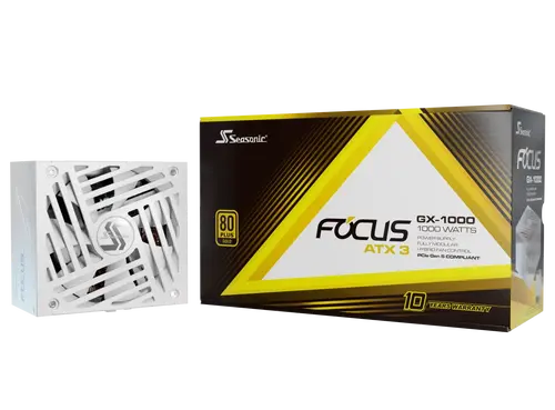 Захранване, PSU SEASONIC FOCUS GX-850 WHI - image 5