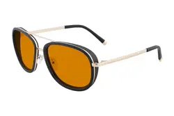 Компютърни очила GUNNAR Dume - Gold - Amber Max