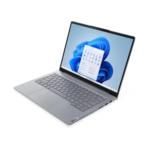 Лаптоп, Lenovo ThinkBook 14 G9 AMD Ryzen 7 250 (up to 5.1GHz, 16MB), 32GB (16+16) SODIMM DDR5-5600, 512GB SSD, 14" WUXGA (1920x1200) IPS AG, AMD Radeon 780M Graphics, FHD&IR Cam, Backlit KB, WLAN, BT, FPR, DOS, 3 cell, 3Y CCI - image 2