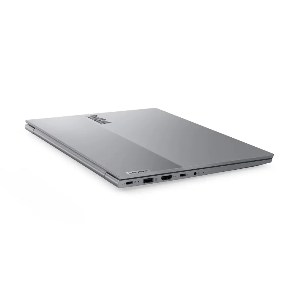 Лаптоп, Lenovo ThinkBook 14 G9 AMD Ryzen 7 250 (up to 5.1GHz, 16MB), 32GB (16+16) SODIMM DDR5-5600, 512GB SSD, 14" WUXGA (1920x1200) IPS AG, AMD Radeon 780M Graphics, FHD&IR Cam, Backlit KB, WLAN, BT, FPR, DOS, 3 cell, 3Y CCI - image 6