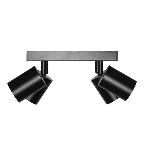 LED ОСВЕТИТЕЛНО ТЯЛО SPOT ELEMENTAL BLACK 4XGU10 PLATE BLACK LEDVANCE - image 1