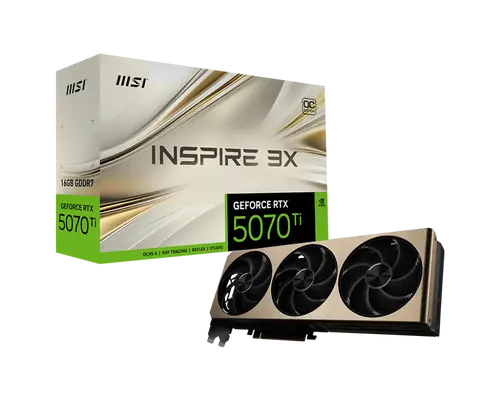 Видео карта, MSI RTX5070TI 16G INSP 3X OC+