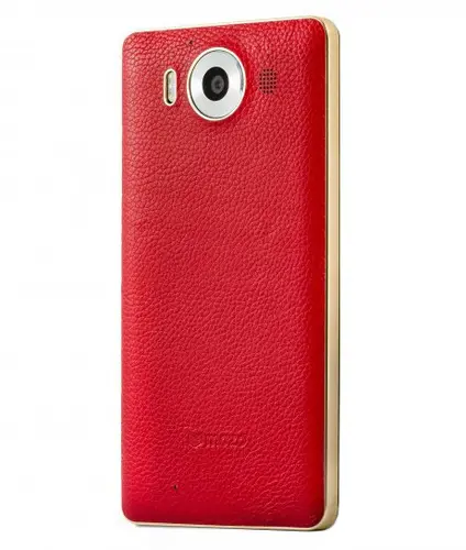 MS LUMIA 950 BACK COVER RD/GLD