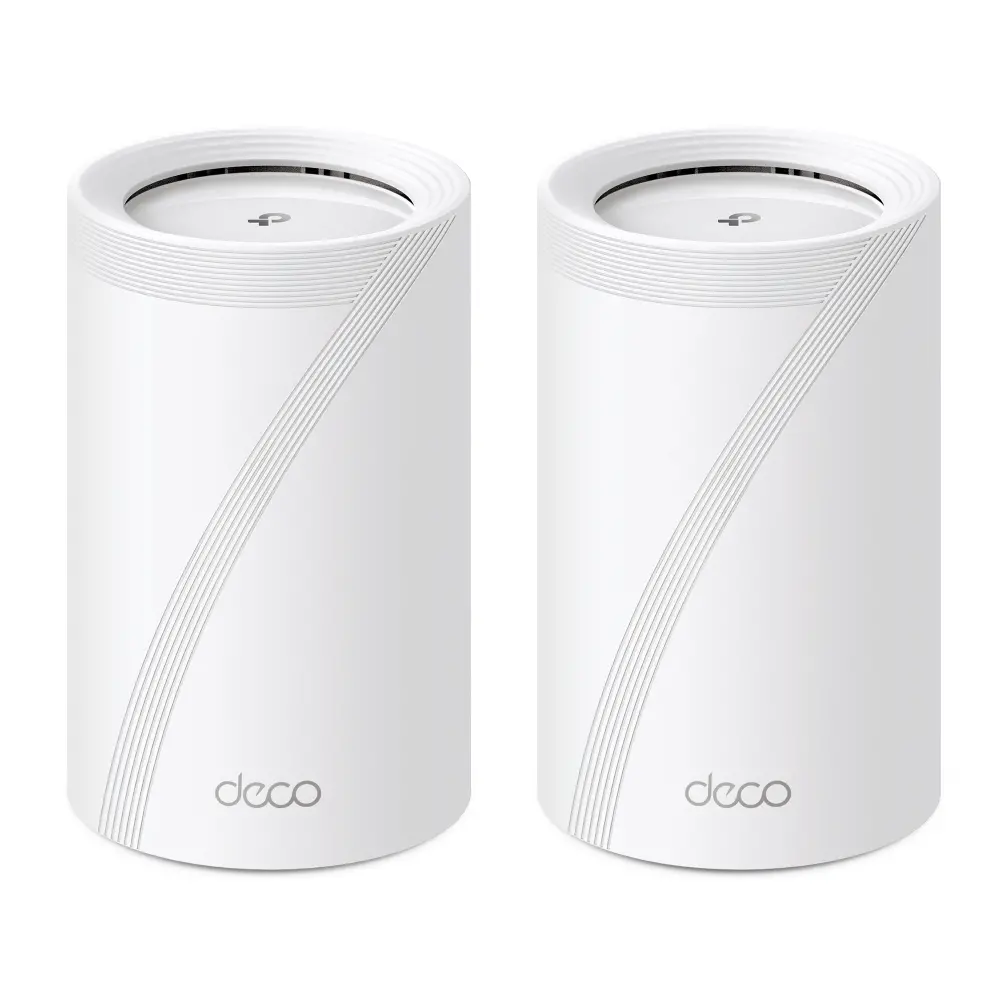 Router wireless TP-LINK Deco BE65 (2-pack), BE9300, 4x 2.5GbE, 1x USB3.0, Wi-Fi 7