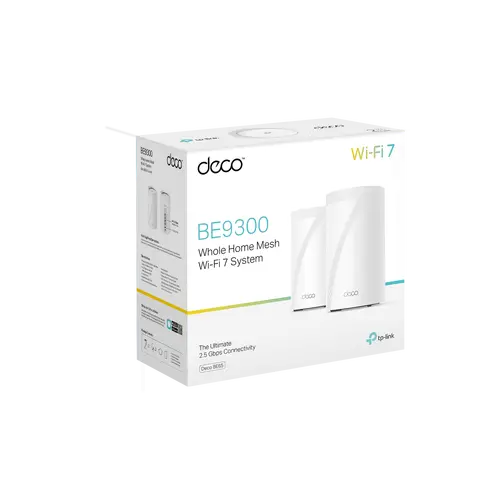 Router wireless TP-LINK Deco BE65 (2-pack), BE9300, 4x 2.5GbE, 1x USB3.0, Wi-Fi 7 - 10