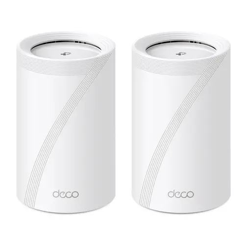 Безжичен рутер TP-LINK Deco BE65(2-pack), BE9300, 4x 2.5GbE, 1x USB3.0, Wi-Fi 7
