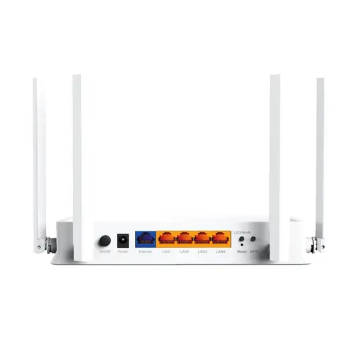 Router wireless TP-Link Archer BE220W, BE3600, WiFi7, 1x port WAN 1 Gb, 4x LAN 1 Gb, alb - 3