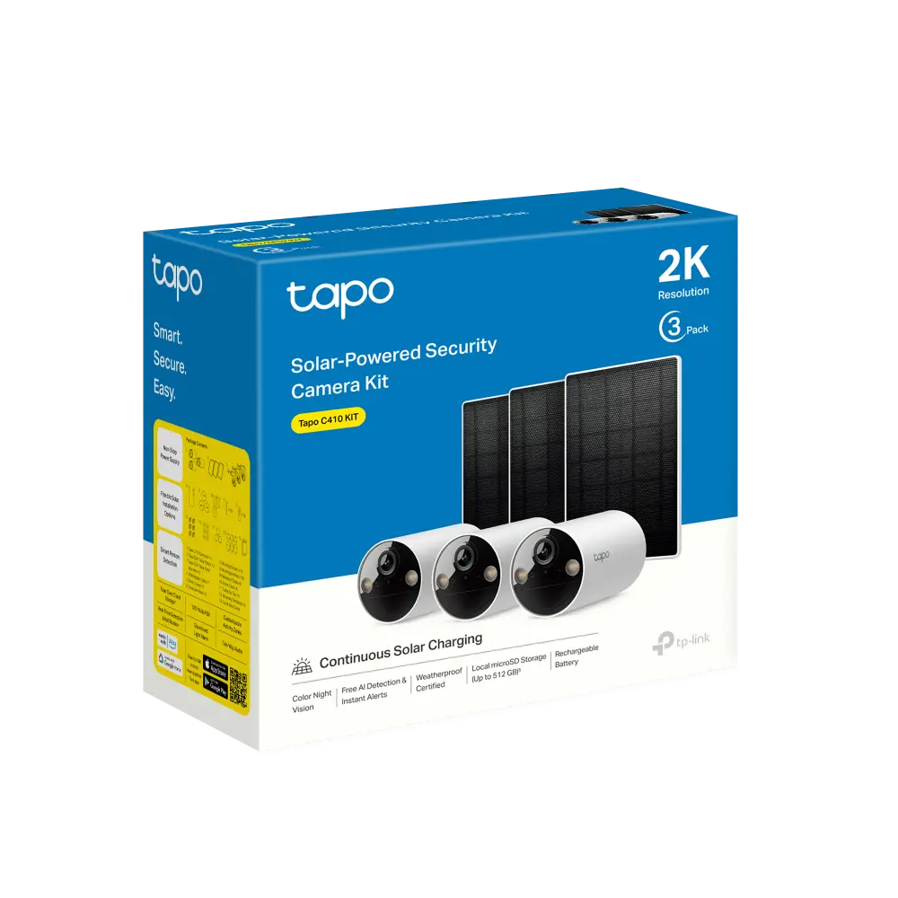 Камера TP-Link Tapo C410 KIT, включва 1бр.Tapo C410 и1бр.Tapo A201 - image 11
