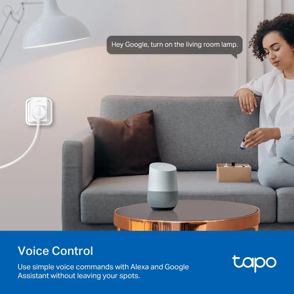 Έξυπνη πρίζα TP-LINK Tapo P110 (2-pack), Wi-Fi, 3680W, Energy Monitoring - image 5