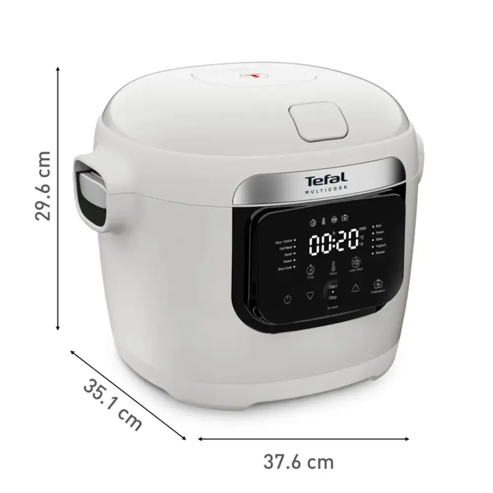 Multicooker, Tefal MY700BF0 Mc Multicook Basic Fair Grey Ee - image 2