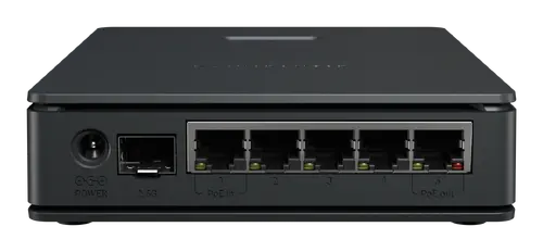 Router wireless MikroTik E62iUGS-2axD5axT, hAP ax S, 5xGbE, 1x 2.5G SFP - 1