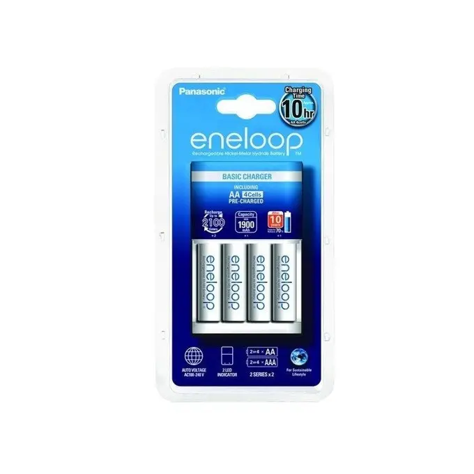 ΒΑΣΙΚΟΣ ΦΟΡΤΙΣΤΗΣ BASIC CHARGER 4AA 1900 BQ-CC51 ENELOOP