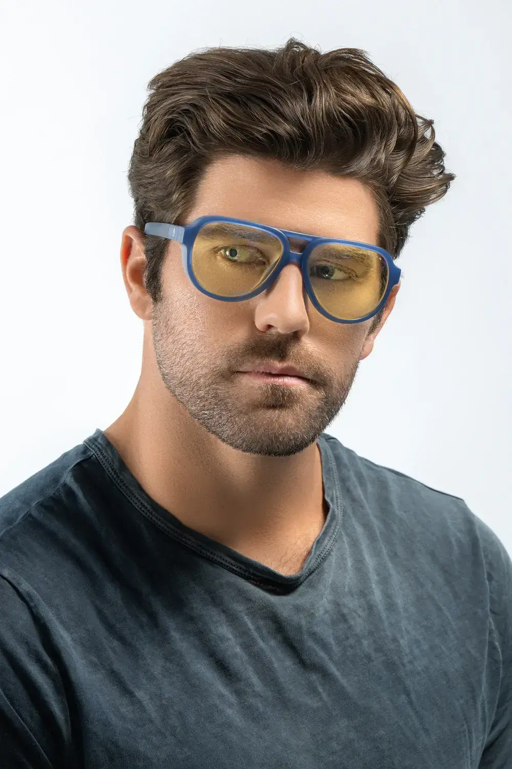 Компютърни очила GUNNAR Alienware Roswell - Conspiracy Blue - Amber - image 3
