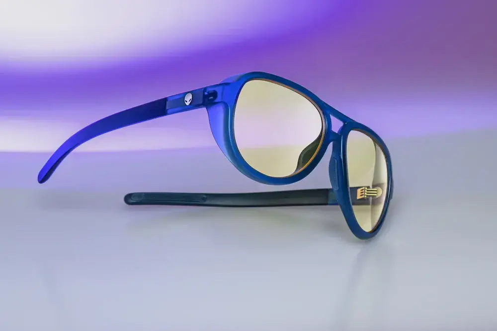 Компютърни очила GUNNAR Alienware Roswell - Conspiracy Blue - Amber - image 5