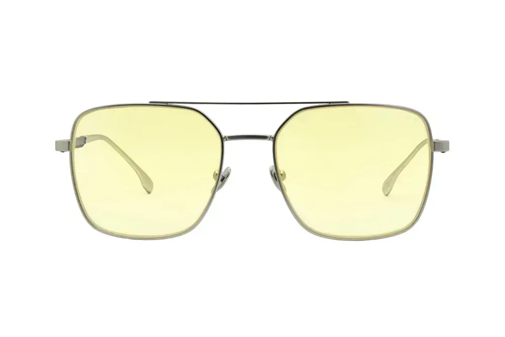 Компютърни очила GUNNAR White Wolf - Steel/Umber - Amber - image 2